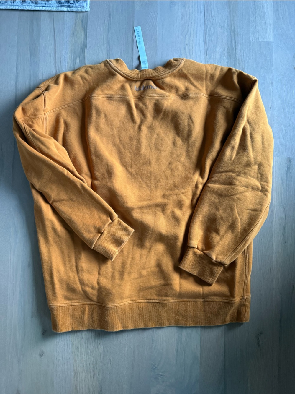 lululemon athletica Crewneck Sweatshirt - Mustard Yellow - Picture 2 of 4